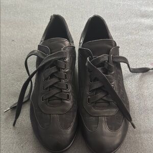 Women’s Vintage Fendi Black Sneakers